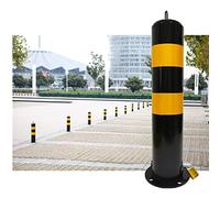 MYUYEE Conos demarcadores para estacionamientos bolardos de Acero Desmontables para Piso Barrera de Entrada con Pernos de expansión para áreas sensibles al tráfico.,1 Paquete - 100 cm/39,3 Pulgadas