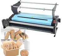 MYUYEE Dispensador de rollos de papel de panal, máquina eléctrica de estiramiento de papel de panal, velocidad y tiempo ajustables, corte automático de papel y parada de emergencia, buen sellado