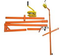 MYUYEE Herramienta De Instalación Especializada para Unidad Exterior De Aire Acondicionado, Cabrestante Manual Y Soporte, Herramienta De Desmontaje Universal(Soporte Engrosado De 5 HP + 10 M)