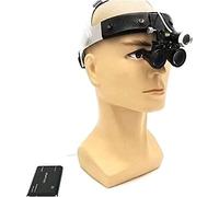 MYUYEE Lupa De Diadema, Lupa Digital De Mano, Lupa De Diadema De 3,5X, con Faros Led, Lupas Binoculares Quirúrgicas Dentales, Pasatiempos, Lectura, Lupa De J