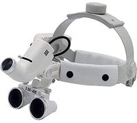 MYUYEE Lupa De Diadema, Lupa Digital De Mano, Lupa Dental De Diadema De 3,5 Aumentos, Luz Led De 3,5 Aumentos, Lupas Binoculares para Pasatiempos, Lectura, J