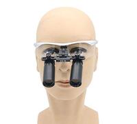MYUYEE Lupas Dentales 6X Lupas Binoculares Quirúrgicas Lupas De Vidrio Óptico Lupas Quirúrgicas Dentales Marco De Gafas Gafas De Gran Aumento Distancia De TR