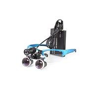 MYUYEE Lupas Dentales con Montura para La Cabeza, Lupas con Luz Led, Luz Frontal Quirúrgica, Lupa Dental con Aumento De 3,5X, Lupas Quirúrgicas para Estomato