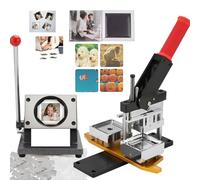 MYUYEE Máquina para Hacer Insignias, Máquina para Hacer Botones, Kit para Hacer Pines De 50 * 50 Mm/2 * 2 Pulgadas, Kit para Hacer Imanes, Kit, Máquina para Hacer Imanes De