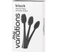 MyVariations Pack Cabezales Cepillo Dental Sónico Negro 3 uds
