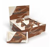 Myvegan Double Dough Brownie, Chocolate Chip, 12 x 60g