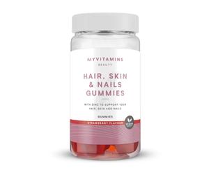 Myvitamins Hair Skin and Nails Gummies - 60Gominolas - Fresa (aptas para veganos)