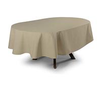 MyVorrei Mantel ovalado antimanchas, poliéster, 100% 180 x 220 cm, con 8 servilletas