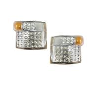 MYVPRO Intermitentes Led Dinámicos Coche Camión LED Señal Giro Luz De Esquina Indicador De Giro Faro para Scania P420 G440 P410 P310 P380 1387155 1385410 Indicador Retrovisor