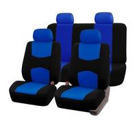 MYVPRO Juegos de Funda de Asiento para Suzuki para Jimny para Grand para Vitara para Swift para SX4 Conjunto De Fundas De Asiento Accesorios Protector Fundas Asiento Coche (Color : Azul)