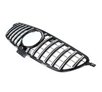 MYVPRO Parrilla radiador Rejilla Frontal Plateada Negra Estilo GT para Mercedes GLE Coupe 2015-2018 GLE300 GLE350 GLE450, No para AMG Parrilla Delantera Coche (Color : Plata)