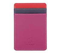 mywalit billetereo Monedero de Piel para Mujer CC Holder with MagCard - 1279-75 - Sangria Multi