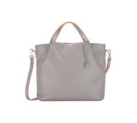 Mywalit Bolsa de compras Piel natural 32 cm gris