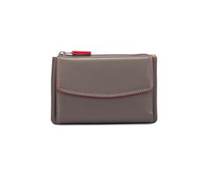 Mywalit Cartera Bloqueo RFID Piel natural 14 cm gris