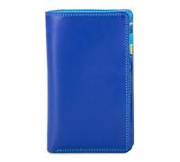 Mywalit Cartera Bloqueo RFID Piel natural 8 cm azul