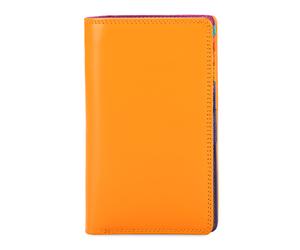 Mywalit Cartera Bloqueo RFID Piel natural 8 cm naranja