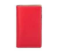Mywalit Cartera Bloqueo RFID Piel natural 8 cm rojo
