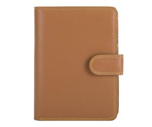 Mywalit Cartera de piel 14 cm marrón