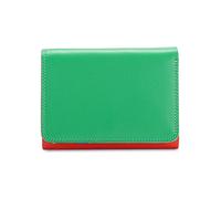 Mywalit Billetero mediano tríptico de piel 12 cm verde