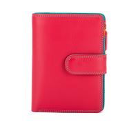 MYWALIT Medium 10 C/C Wallet w/Zip Purse, Lipstick
