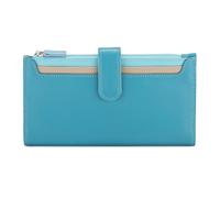 Mywalit Continental Cartera Piel 20 cm azul
