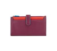 Mywalit Continental Cartera Piel natural 20 cm rojo