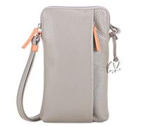 Mywalit Funda para teléfono móvil de cuero de 12 cm gris