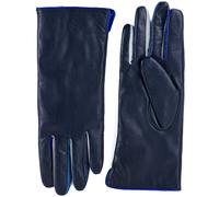Mywalit Guantes de cuero azul