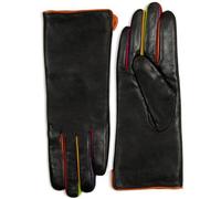 Mywalit Guantes de cuero negro