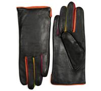 Mywalit Guantes de cuero negro