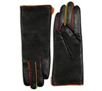 Mywalit Guantes de cuero negro