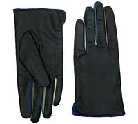 Mywalit Guantes de cuero azul