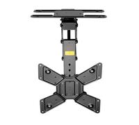 MYW HL46ML - Soporte de techo para TV, motorizado, inclinable, 23 - 65''