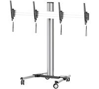Mywall hp113l - soporte móvil para 2 pantallas de 40 a 55' (102-140 c