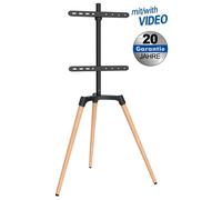 Mywall ht 21 l soporte para tv 165,1 cm (65') negro, madera