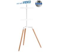 Mywall ht 21 w l soporte para tv 165,1 cm (65') blanco, madera