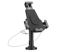 myWall HT32L - Soporte Universal para Tablet 2 en 1, con protección antirrobo, para Montaje en Pared o como Soporte de Mesa, Apto para la mayoría de Dispositivos de 7,9 a 10,5 Pulgadas