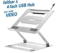 Mywall soporte ergonómico para portátil ht17l, soporte para ordenado