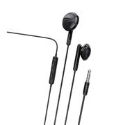 Myway MWHPH0019 Auriculares Estéreo Conexión 3.5mm con Micrófono Negro