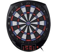 MYXJX Diana, Dardos clásicos for 16 Jugadores, Juego de Dardos con Pantalla LED, Incluye 6 Blandos y 24 Cabezas for Interior Exterior