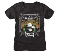 MYXXIIOSA Charlie Daniels Band Leaf Wreath Women's Women's T Shirt American Country Music