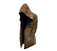 MYZTTZR Sweater con Cappuccio da Uomo Viking con Stampa 3D Tatuaggio Lupo Fenrir Stile Retrò Celtico Valhalla Medievale.,Yggdrasil,L