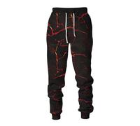 MYZTTZR Viking 3D Pantalones Deportivos Estampados para Hombre Mitología Nórdica Tatuaje Odín Lobo Fenrir Cuervo Pantalones Informales Valhalla Regalo,Mediaeval,L