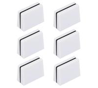 MYZWEL 6 Piezas de Tapas de Fader para Mezclador DJ 350 400 700 800 900 2000, Botones Deslizantes de Repuesto para Mesa de Mezclas y Controlador, Blanco
