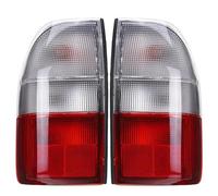 Myzzo luces traseras del vehículo Para Mitsubishi L200 MK3 1995 1996 1997 1998 1999 2000 2001 2002 2003 2004 2005 2006 lámpara de luz trasera en rojo claro(A pair)