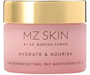 MZ Skin - Hydrate & Nourish Age Defence Retinol Day Moisturiser SPF 30 - Crema de día con SPF 50 ml