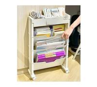 mZ7jGu1 Archivador Estante de Almacenamiento Archivos Debajo del Escritorio, Carrito gabinete Piso, estantería Simple Oficina Armarios de Almacenamiento