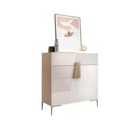 mZ7jGu1 Gabinete para Guardar Zapatos Zapatero de Lujo Ligero for Entrada Villa, Moderna y Sencilla con losa Roca Color Crema