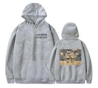 MZALQPGF Liam Payne Choose Love Merch Memorial - Sudadera con capucha y bolsillo con cordón ajustable para hombre y mujer, Gris-r244398, S
