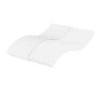 mzdioop Colchón de espuma blanco 120 x 210 cm, dureza H2 H3 con funda transpirable, núcleo de espuma de poliuretano 22D, soporte cómodo para cama individual, doble, dormitorio, habitación de invitados
